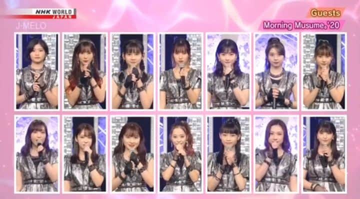 モーニング娘。'20のインスタグラム：「- . ♡自己紹介♡ . . #モーニング娘 #モーニング娘20 . #morningmusume #morningmusume20 . .」