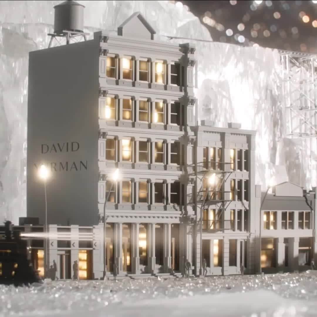 デビッドヤーマンのインスタグラム：「❄️ Journey to a winter wonderland where dreams come true. #DavidYurman」