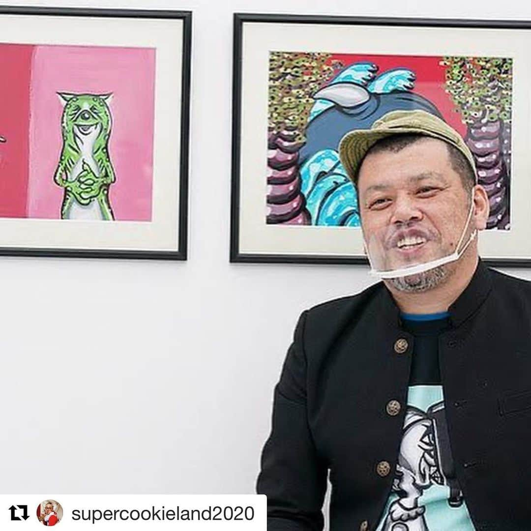 くっきー（川島邦裕）さんのインスタグラム写真 - (くっきー（川島邦裕）Instagram)「#Repost @supercookieland2020 with @get_repost ・・・ 口だけ紳士と６つの太陽 絵本原画展はいよいよ15日が最終日となります！  くっきー！の原画が間近で見られるチャンスですので、ぜひ足を運んで筆使いなどをご覧くださいー  グッズも品切れが多数出ておりますので、最後のチャンスに是非！  #口だけ紳士と6つの太陽  #野性爆弾くっきー  #肉糞太郎  #原画展 #天才 #渋谷パルコ #parcodeyoshimoto」12月15日 10時23分 - nikuguso_taro