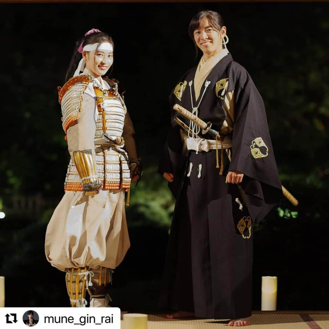 前田友香さんのインスタグラム写真 - (前田友香Instagram)「#Repost @mune_gin_rai   我ら立花家の歴史を、城下町柳川で繋ぐため、存続の危機にある立花財団に多くのご支援をいただいております。 クラウドファンディング挑戦4日目で最初の目標額の2倍に達っするという、予想もしていなかった事にただただ、感謝の気持ちでいっぱいでございます。  この場をおかりして、我らミュージアムキャラクターからも早期目標額達成のお礼を申し上げますとともに、 これからの安定的な活動のために、来年1月末まで引き続き、クラウドファンディングへのご支援をお願い致します。  READYFOR  立花財団で検索  #tachibanamuseum #japanesemuseum #japanesekimono #japaneseboy🇯🇵 #japanesehandsome #instacool #museumperformance #samurai #samuraisword #raikiri   #立花家史料館 #ミュージアムキャラクター #雷切丸 #誾千代姫 #立花財団 #刀剣の化身 #女城主 #クラウドファンディング #柳川 #福岡 #立花家の歴史 #皆様ありがとう #山川源太 #前田友香 #マエユカ  ーーーーーーーー みなさまのご支援 本当にありがとうございます！ すごく嬉しい気持ちで いっぱいです！  クラウドファウンディングは 1/31までです。 引き続き どうぞ よろしくお願い致します！  そして 12/19(土) 柳川御花での 雷切丸3周年祭 RAIKIRI DAY OUT 一緒に楽しみましょう✨ マエユカ」12月15日 11時59分 - yukamaeda.maeyuka