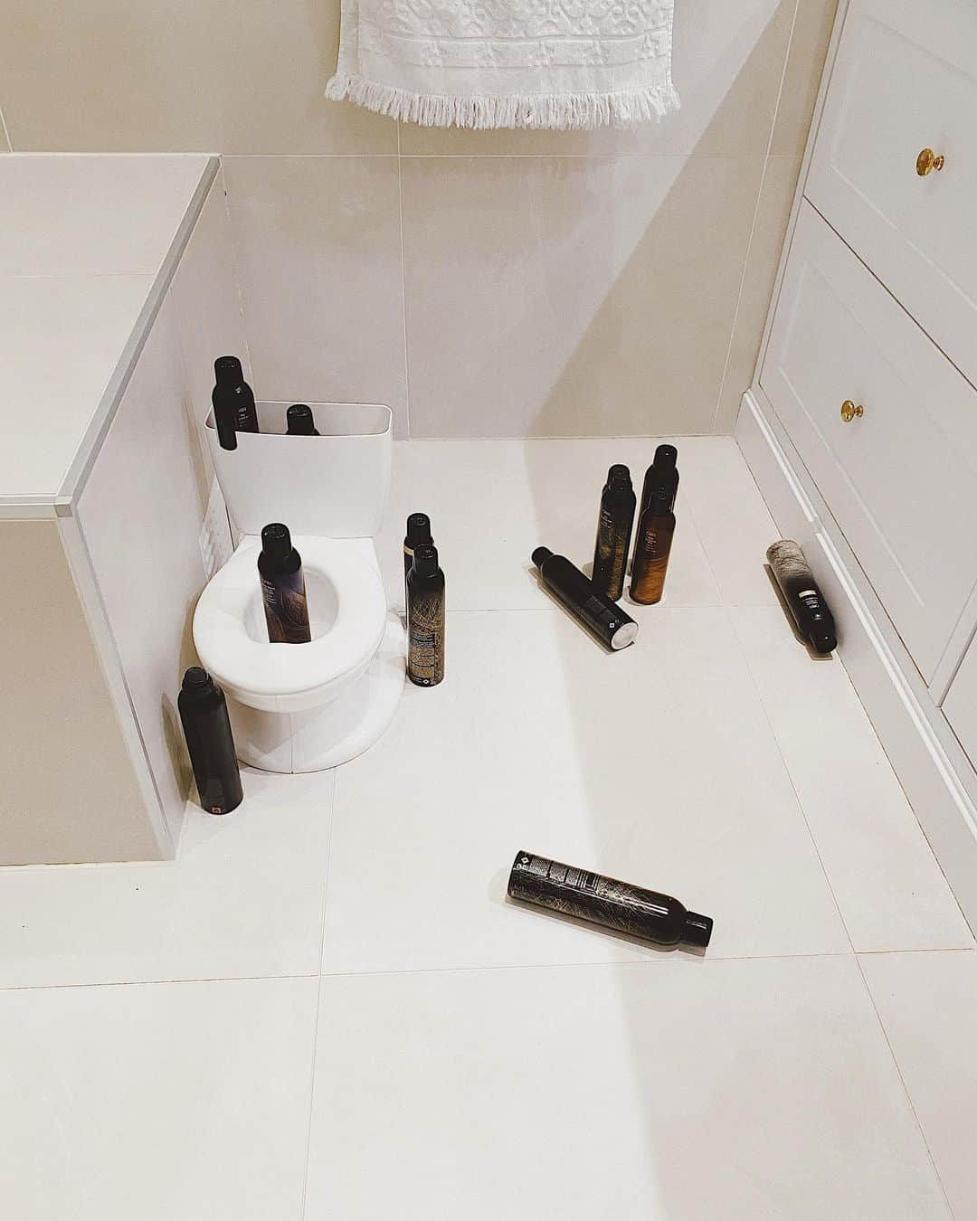 Hanneli Mustapartaさんのインスタグラム写真 - (Hanneli MustapartaInstagram)「Who needs Lego when you have @oribe Art curtesy by Ferdinand」12月15日 17時53分 - hannelim