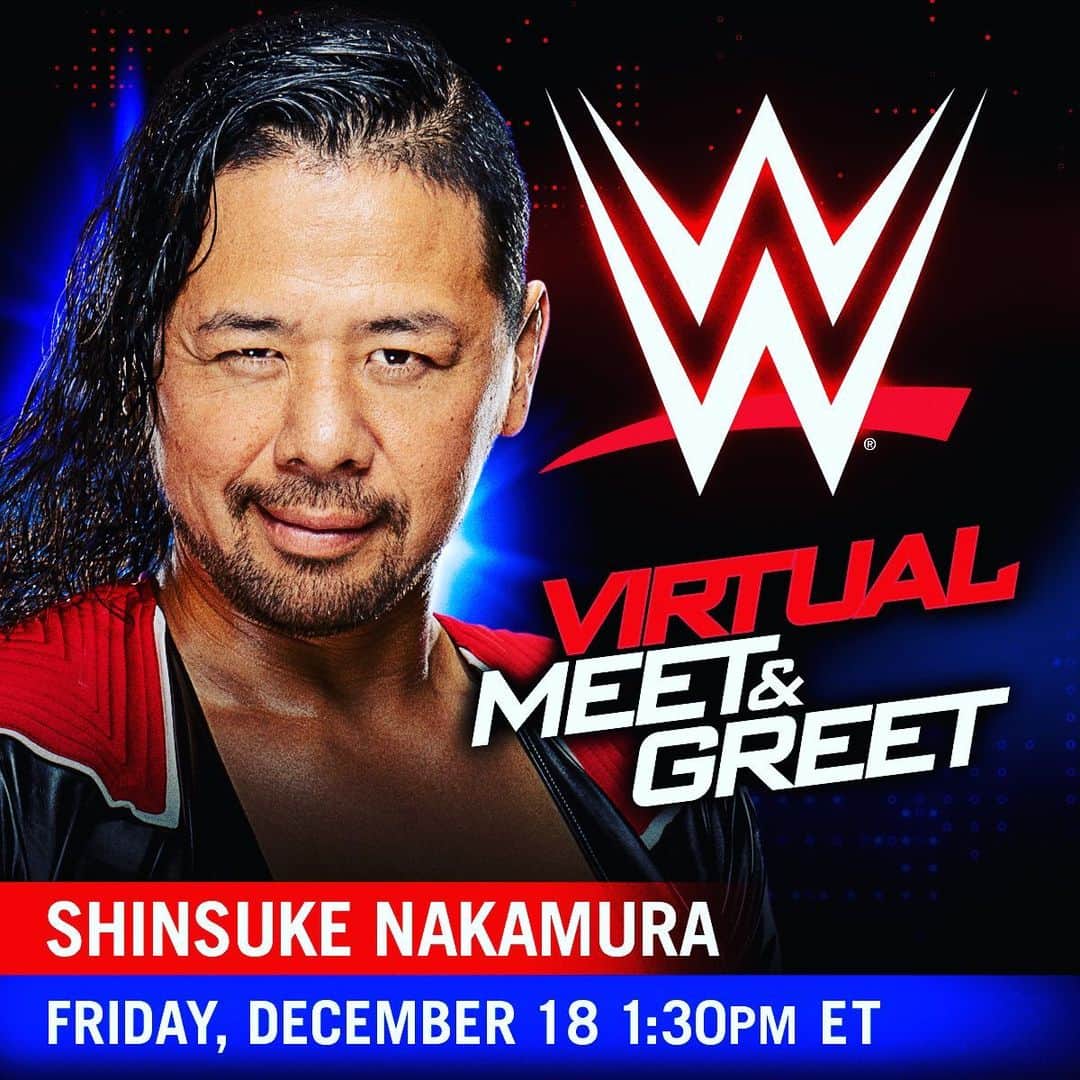 中邑真輔さんのインスタグラム写真 - (中邑真輔Instagram)「Come ooon!! 2 Minute One-on-One Video Chat!! #2分間タイマン !! https://purchase.growtix.com/eh/WWE_Virtual_Meet_Greet_Shinsuke_Nakamura」12月15日 12時27分 - shinsukenakamura