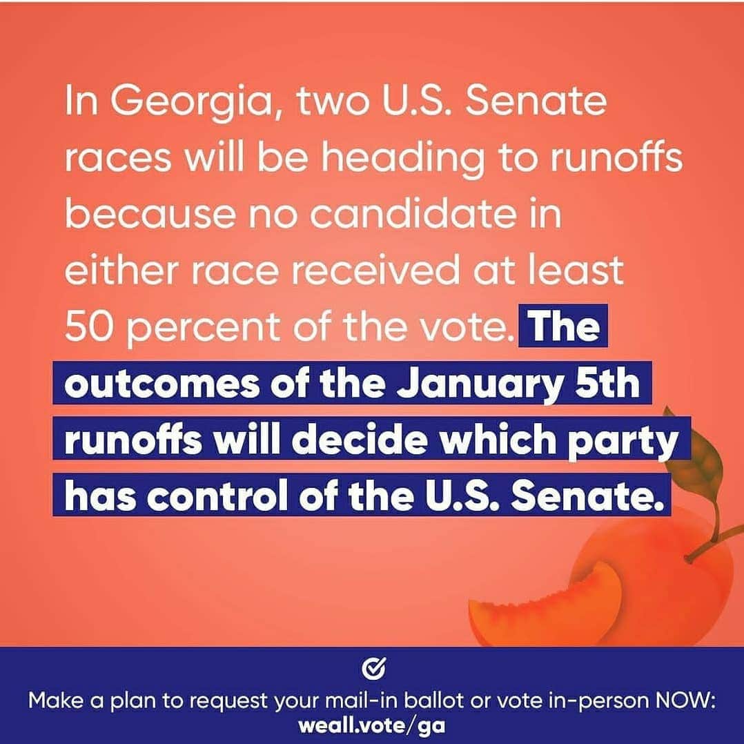 ヴィオラ・デイヴィスさんのインスタグラム写真 - (ヴィオラ・デイヴィスInstagram)「"Georgia, let’s do this one more time! The runoff elections for the U.S. Senate are on Tuesday, January 5th, and early voting starts this Monday, December 14th. Go to the link in my bio to get the information you need to make your plan to vote." 🔁@michelleobama」12月15日 13時58分 - violadavis