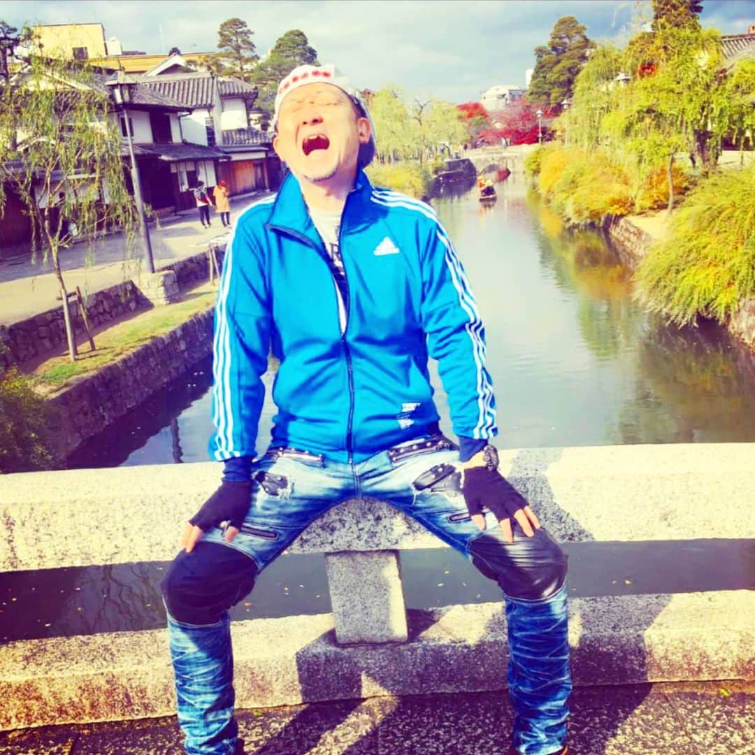 松本隆博のインスタグラム：「。 今日もひとり吠える ガオ〜＼(・o・)/!  ～人生遊歩道～」