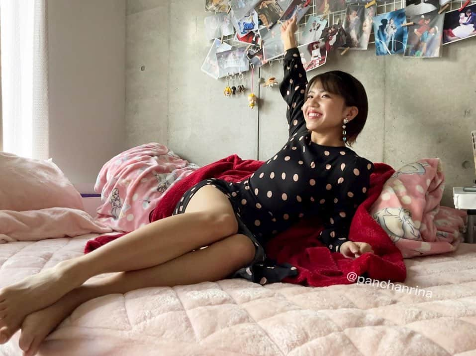 ぱんちゃん璃奈さんのインスタグラム写真 - (ぱんちゃん璃奈Instagram)「スリットワンピ❤︎可愛い  #reformation #ティンティンクローゼット #もしかしたらぱんちゃんかもしれない #ぱんちゃん璃奈」1月13日 19時41分 - panchanrina