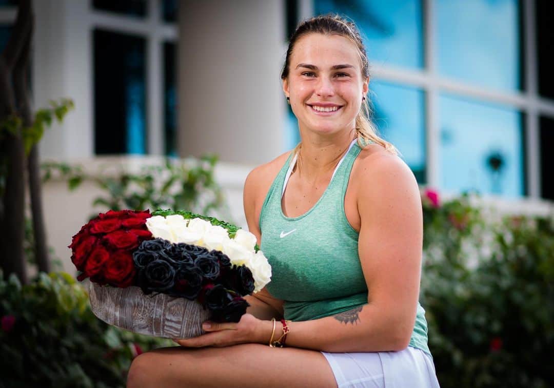 WTA（女子テニス協会）さんのインスタグラム写真 - (WTA（女子テニス協会）Instagram)「Congratulations to @sabalenka_aryna, your first singles champion of 2021! 🏆 #AbuDhabiWTA」1月13日 19時54分 - wta