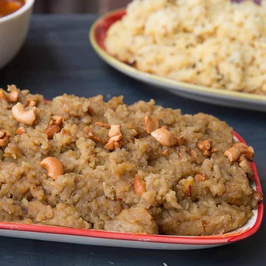 Archana's Kitchenさんのインスタグラム写真 - (Archana's KitchenInstagram)「Here is the perfect recipe to make Sakkarai Pongal for your #Sankranti. Make it for your breakfast tomorrow or just as a after meal dessert too!」1月13日 20時35分 - archanaskitchen