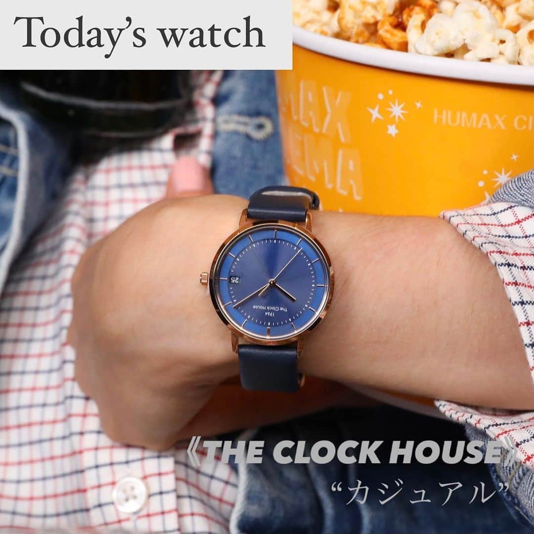 CLUÉLmagazineさんのインスタグラム写真 - (CLUÉLmagazineInstagram)「『クルーエル的、今日の時計』 Today’s watch 《THE CLOCK HOUSE》の“カジュアル”  “洋服を着替えるように、時計も着替える”をコンセプトに、日々の様々なシーンにフィットする幅広いラインナップが揃う《ザ・クロックハウス》のオリジナルウォッチ。 ビッグフェイスのネイビーがトレンド感のある“カジュアル”シリーズの一本は、その名の通りカジュアルながらも洗練されたシンプルな存在感が魅力的。さりげなく手元にアクセントを加えてくれるから、気張らないデイリースタイルにぴったり👏  @theclockhouse_pr  @cluel_watchclub   from vol.55 ・・・・・・・・・・・・・・・・・・・・・・・・・・﻿ #cluel #クルーエル #cluelmagazine #クルーエル女子 #fashion #ファッション好き #おしゃれ #グッドガール #cluelwatchclub #クルーエルウォッチクラブ #theclockhouse #ザクロックハウス #デニムジャケット #チェックシャツ #映画館 #ロングヘア #腕時計コーデ #シンプルが好き  ﻿ こちらのアカウントもフォローしてね！﻿ @cluel_homme﻿ @navys_magazine」1月13日 11時53分 - cluelmagazine