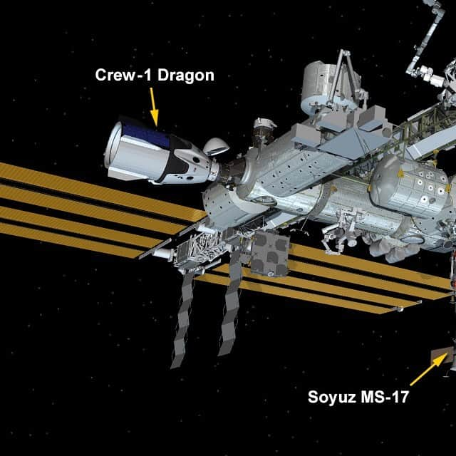 国際宇宙ステーションさんのインスタグラム写真 - (国際宇宙ステーションInstagram)「Four spaceships, the SpaceX Crew Dragon and three Russian spacecraft, are docked at the station after the departure of the SpaceX Cargo Dragon. #nasa #roscosmos #esa #jaxa #csa #unitedstates #russia #europe #japan #canada #spacex #crew #dragon #nanoracks #bishop #airlock #bigelow #beam #international #space #station #soyuz #progress」1月13日 12時16分 - iss