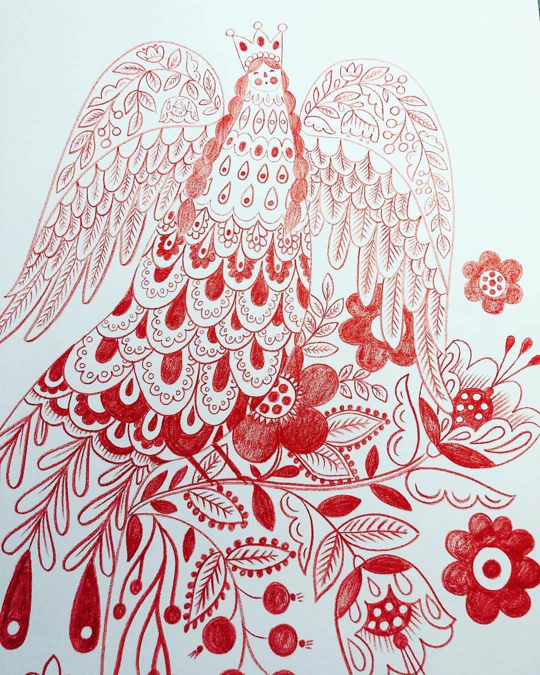 Dinara Mirtalipovaのインスタグラム：「January calls for a new sketch book   #mirdinararedpencil」
