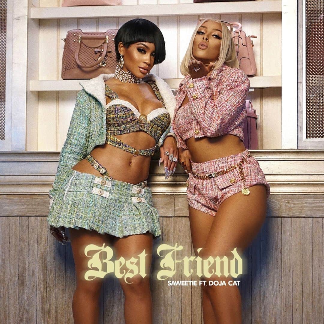 Block.fmのインスタグラム：「Doja CatがフィーチャリングしてるSaweetieの新曲「Best Friend」をチェックした？MVもチェック！#bfmstaffpick」