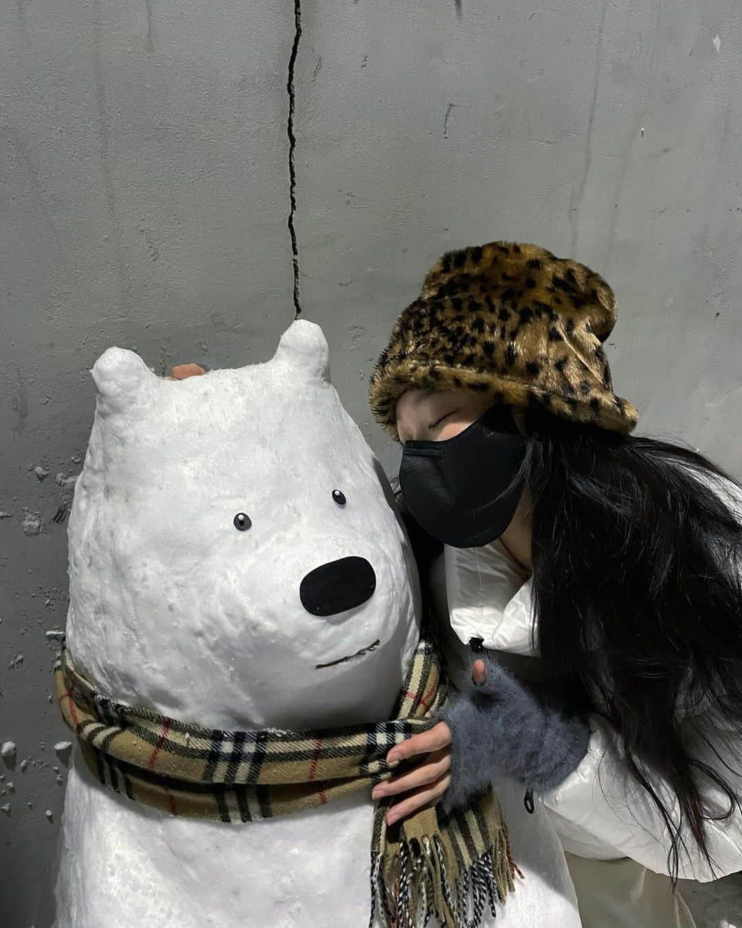 ペ・ユニョンさんのインスタグラム写真 - (ペ・ユニョンInstagram)「Ice Bear ☃️🤍」1月13日 18時02分 - mulan_bae
