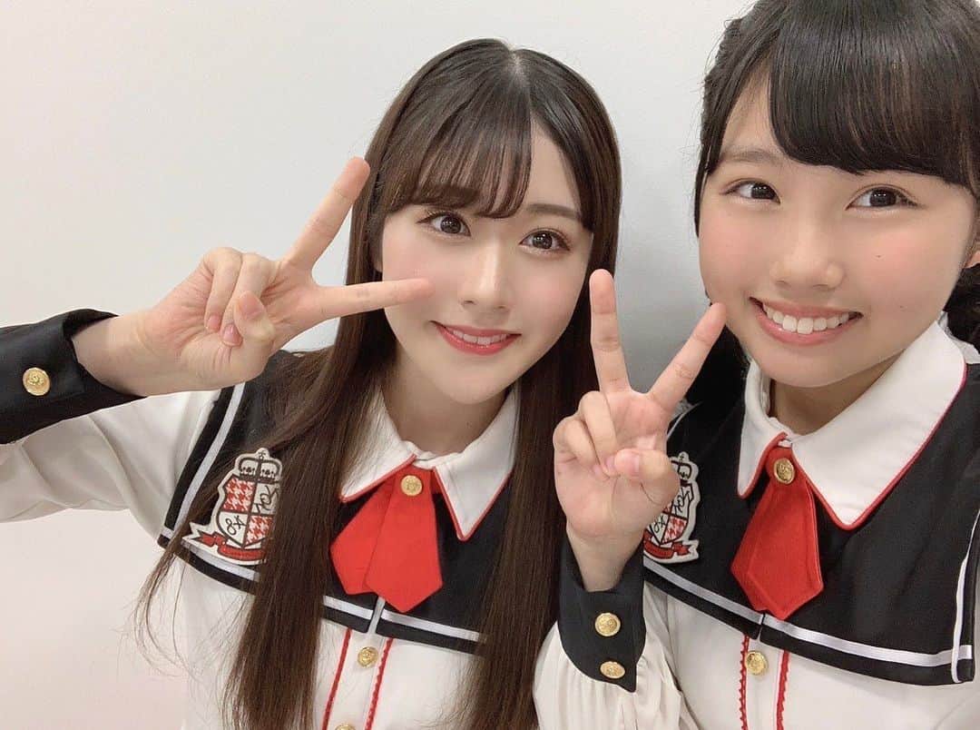 加藤美南のインスタグラム：「あおちゃん🥰 あおちゃんの可愛い妹的雰囲気と、何でもやり切るパワーと、周りを明るい気持ちにさせてくれる面、色んな面で助けられてきて、NGT48の中でもあおちゃんの唯一無二な存在です。 本当にみんなを笑顔にできる天才！ これからもずっと応援させてね😊」