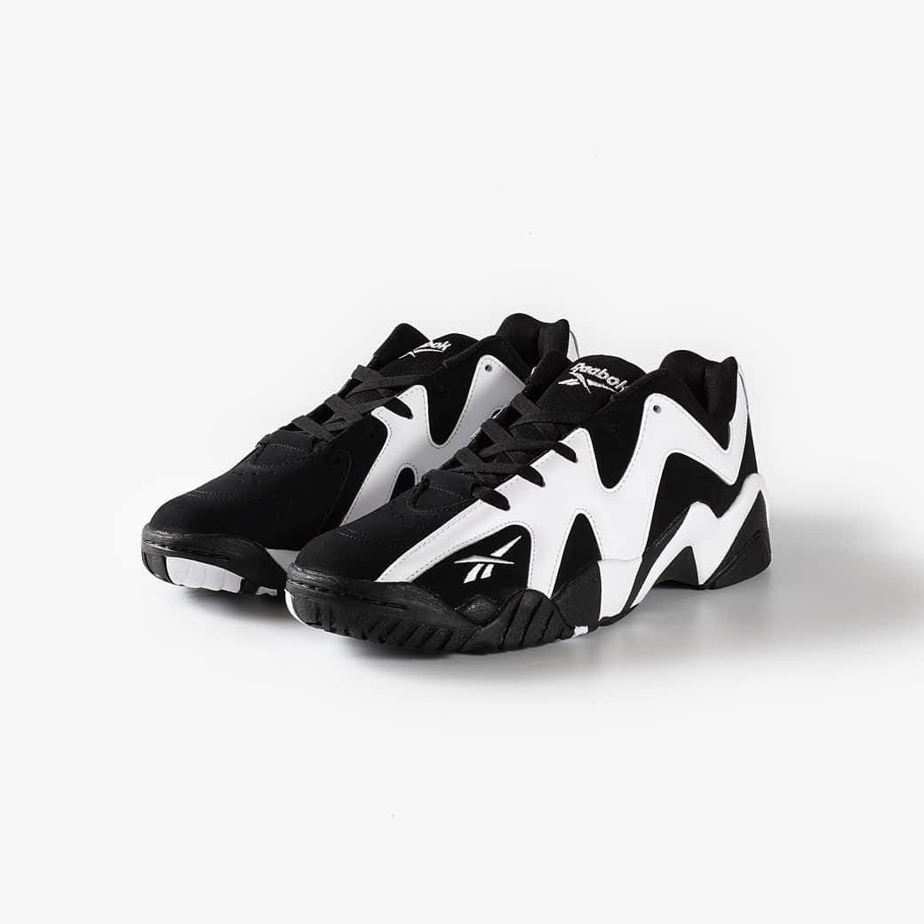 KICKS LAB. [ Tokyo/Japan ]のインスタグラム：「REEBOK l "KAMIKAZE Ⅱ LOW" White/Black/Black l Available in Store and Online Store.  #KICKSLAB #キックスラボ」