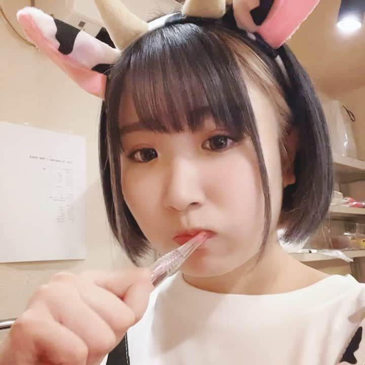 しふぉんのインスタグラム：「🦷🪥🐄」