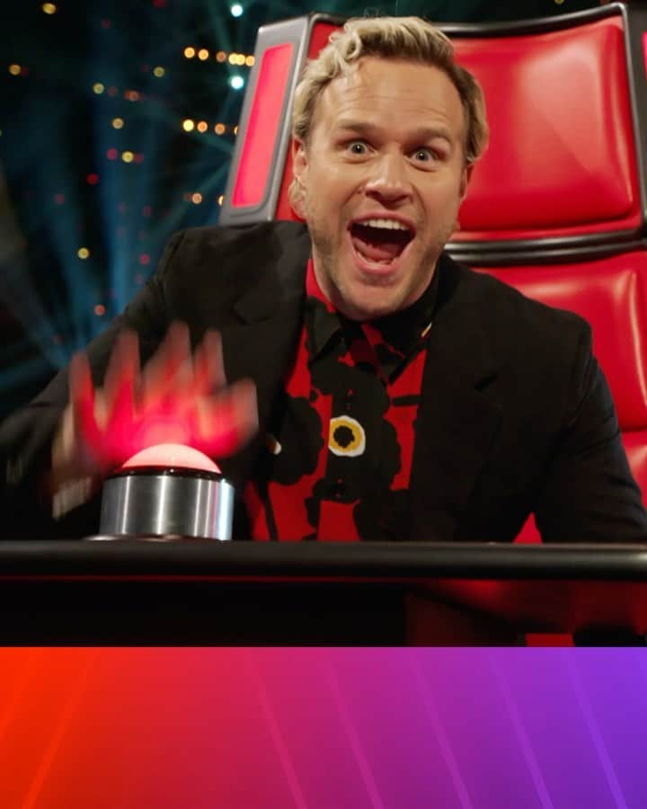 オリー・マーズのインスタグラム：「Tonight 8.30 @itv #thevoiceuk 🤪🎙✌🏻」