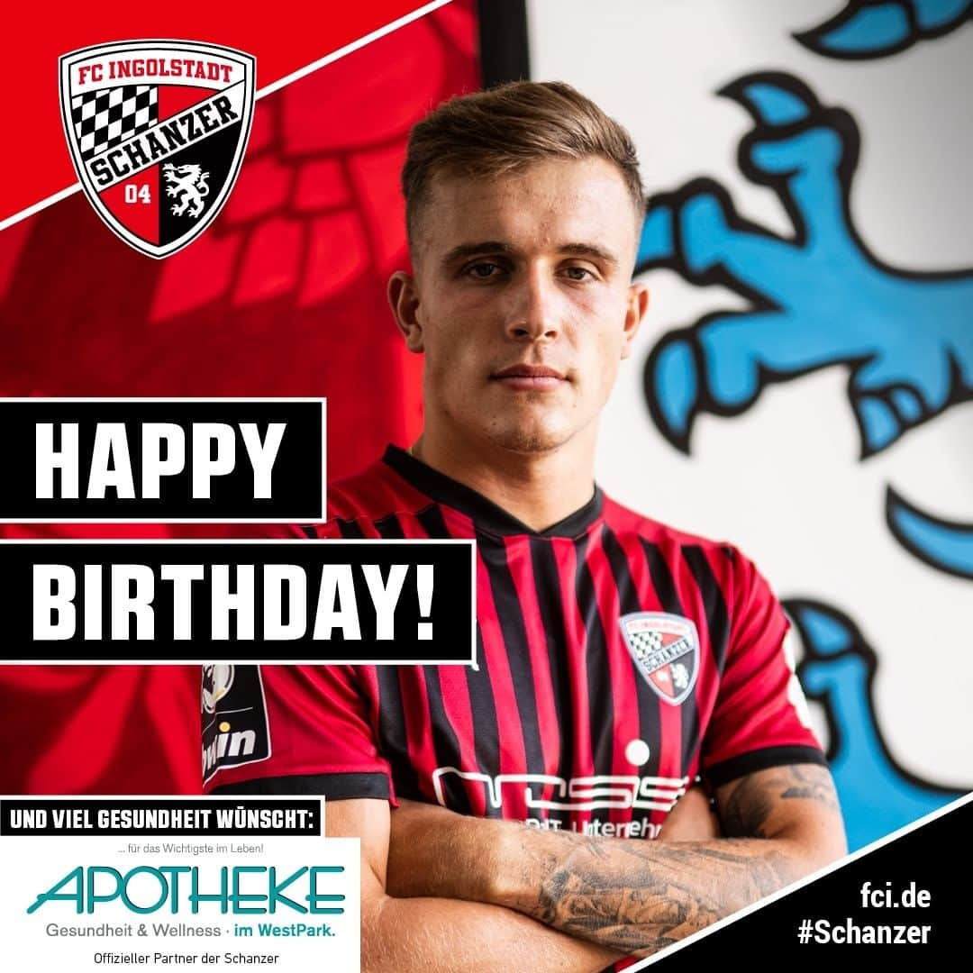 FCインゴルシュタット04さんのインスタグラム写真 - (FCインゴルシュタット04Instagram)「HAPPY BIRTHDAY, @dennis_yerai 🤩👏🥳 Deine #Schanzer und die @apotheke.im.westpark wünschen dir von Herzen alles Gute zum 24. Geburtstag‼️🖤❤  ___ Wir hätten eine Idee für ein nachträgliches Geschenk am Sonntag 😉⚽️ EURE Glückwünsche hier drunter ⤵️ . . #happybirthday #birthday #Geburtstag #allesGute #birthdayboy #happy #FCI #FCIngolstadt #Schanzerdassindwir #Schanzerfürimmer #fu3ball #3Liga #zeigtsuns #Ingolstadt #football #soccer #fussball #fußball #FCIngolstadt04 #Familie #DennisEckertAyensa #DEA #EckertAyensa #Ayensa #UnserWeg #gemeinsam」1月9日 15時34分 - dieschanzer