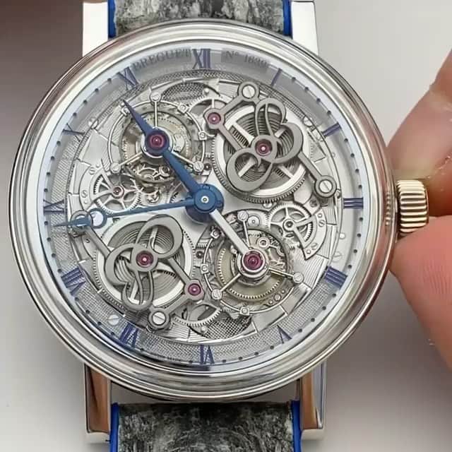 WATCHMANIAのインスタグラム：「@montresbreguet Classique Double Tourbillon Quai de l’Horloge. Enjoy.  @equationdutemps 📹  #breguet #breguetwatch #breguetclassique #breguetdoubletourbillon #doubletourbillon #tourbillon #swiss #swisswatch #swisswatches #swissmade #horology #hautehorology #luxurywatches #luxurywatch #watchmania」