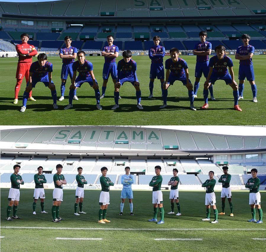 のインスタグラム：「. 第99回全国高校サッカー選手権大会決勝は11年前の決勝と同一カードに  📷Photo by オフィシャルサポート  #山梨学院 #青森山田  #第99回全国高校サッカー選手権大会 #高校選手権 #選手権 #キタゼ選手権 #高校サッカー #高校 #冬 #冬の風物詩 #highschool #部活 #football #サッカーキング #⚽️ #サッカー」