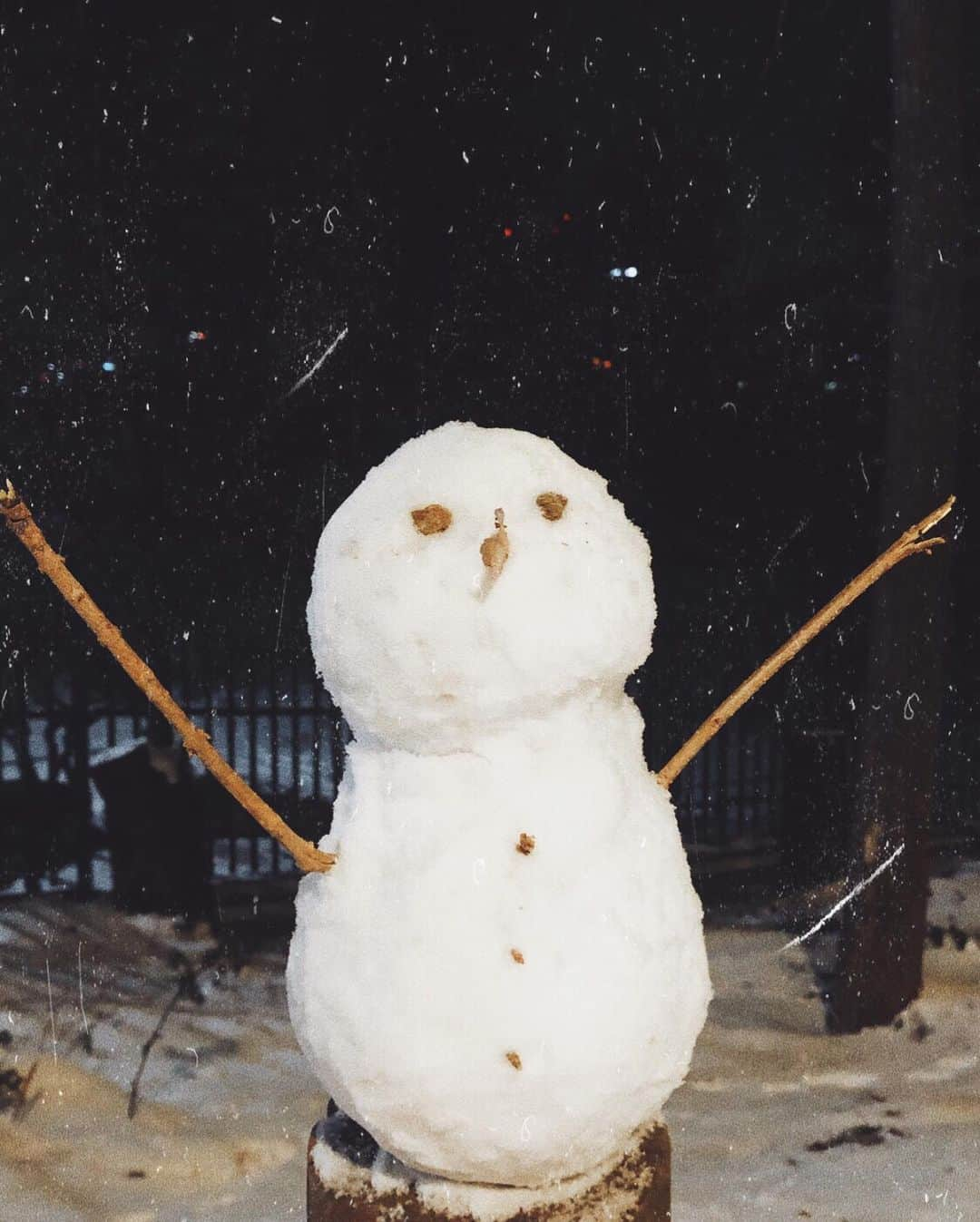 キム・ナヒさんのインスタグラム写真 - (キム・ナヒInstagram)「우당탕탕 눈사람 만들기 ㅎㅎㅎ☃️」1月9日 18時01分 - knhs2