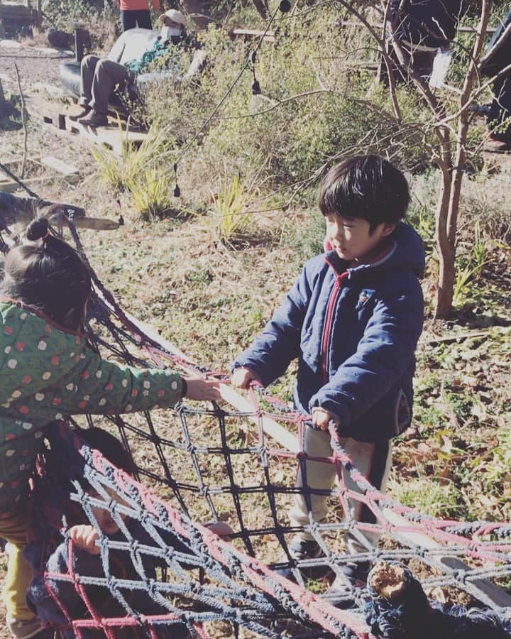 有坂美香のインスタグラム：「#光風andgreenmassive  #syokuyabo農園  #屋外」