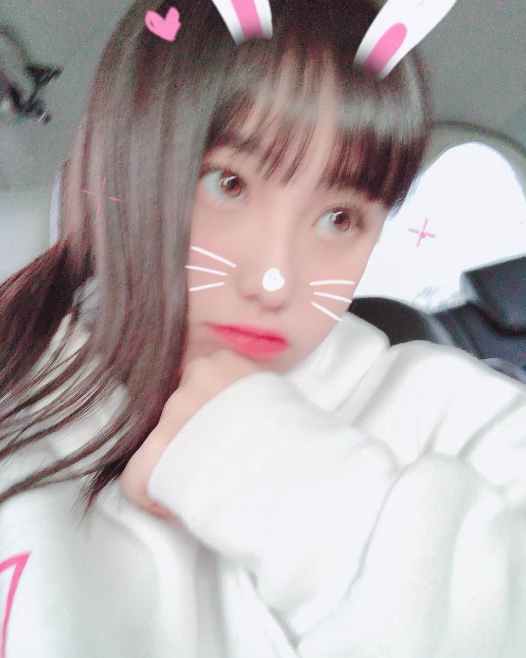 みぃらぁんさんのインスタグラム写真 - (みぃらぁんInstagram)「🐰」1月9日 20時50分 - miran150613