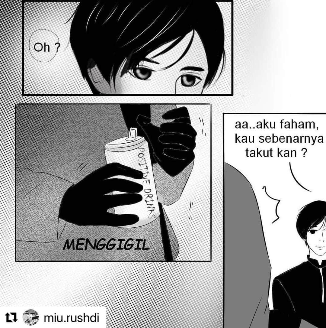 Koleksi Komik Malaysiaさんのインスタグラム写真 - (Koleksi Komik MalaysiaInstagram)「#Repost @miu.rushdi with @make_repost ・・・ -TOXIC POSITIVITY- . Setiap orang ada perasaan negatif. Tu lumrah manusia. Mana ada orang yang boleh happy sepanjang masa. Tak logik. Sebab tiada siapa boleh lari dari masalah atau ujian dalam dunia ni. Kalau ada orang yang  boleh rasa gembira setiap saat, setiap detik, jujurnya tu bukan manusia.  . Memang betul, sikap positif ni bagus. Tapi janganlah sampai berada dalam fasa 'in denial', atau fasa 'menafikan perasaan sendiri'. Seolah-olah anda tak layak untuk rasa kecewa, stress dan sedih.  .  Tuhan menguji kita dalam pelbagai aspek. Salah satunya sudah tentulah dari segi perasaan, emosi , dan mental.  . Ingat, "you can feel sad and stress but still be positive. But you CAN NEVER be positive while suppressing your emotions and feelings until you are damaging yourself ". . . . . . . . . . . . . . . . . . . #positivequotes #positivethoughts #selfcare #selfreminderquotes #mentalhealthawareness #mentalhealth #toxicpositivity #komikmotivasi #komiktarbiah #lukisandakwahmalaysia #komikdakwah #komiktarbiah #lukisanmalaysia #malaysiadrawing #inspirationalquotes #ayatayatmotivasi #katakatamotivasi #ayatpositive #rencahkehidupan #komik #animemalaysia #lukisantarbiah #islamicmotivationalquote #kitajagakita」1月9日 21時23分 - tokkmungg_exclusive