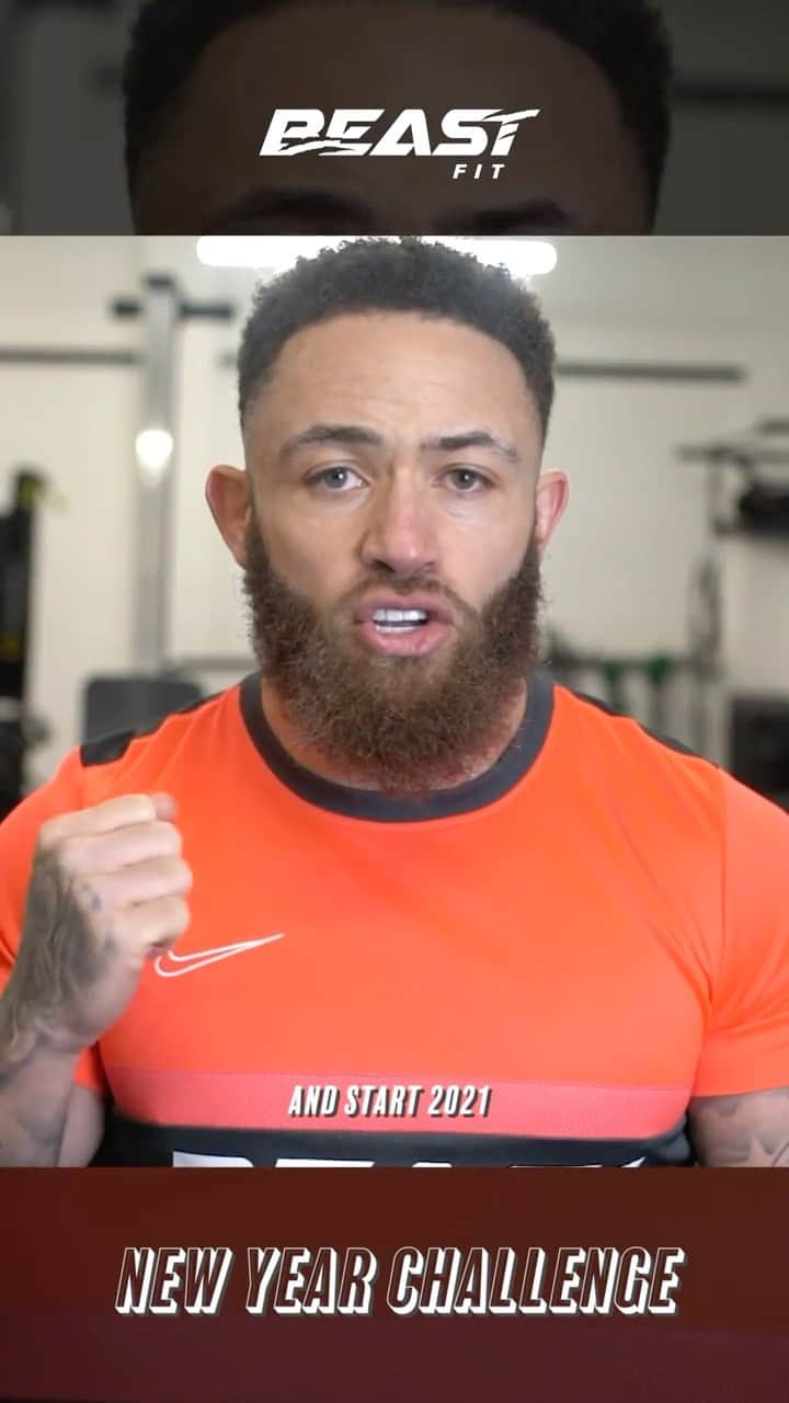 アシュリー・ケインのインスタグラム：「We’ve incorporated 3 basic exercises - Press Ups, Sit Ups, Squats/Lunges into a rep based challenge graded for Beginner, Intermediate and Advanced levels to start your year with a statement and maximise your next 31 days of exercise! 💯 . The challenge is set 7 days per week over 31 days with an objective to make habits out of setting and achieving goals every single day to start 2021 with not only a strong body, but an even stronger mindset! 🏆  . Beginner: 7k reps 💪🏾 Intermediate: 14k reps 💪🏾 Advanced: 21k reps 💪🏾 Broken down into basic, daily achievable workouts to get you pumped, raise your heart rate and make yourself proud of what you’ve achieved every single day! 👏🏾 . Download the @_beastfit app to get involved (link in bio) 📲 . Anyone who completes their challenge, screenshots it and tags me + @_beastfit will receive a BEASTFIT T-shirt and a motivational 1 to 1 chat with with me to help plan their 2021 goals! 🙌🏾」
