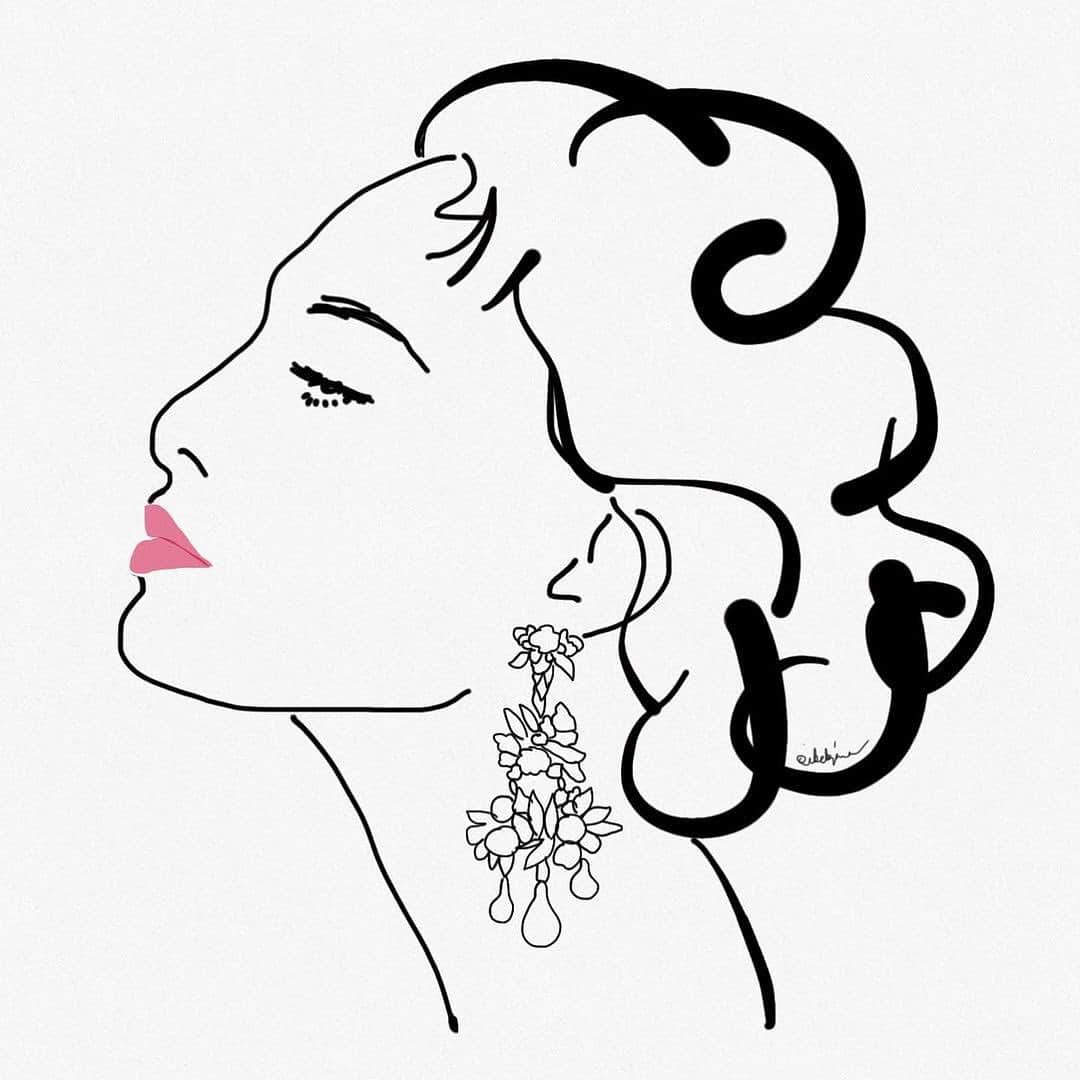 エリクソンビーモンさんのインスタグラム写真 - (エリクソンビーモンInstagram)「❤️❤️ Posted @withregram • @ikekepania Super inspired by the magical earrings from @ericksonbeamon 👂 I had to draw it. #sparkles ✨ swipe to see photo 📸  🤩➡️ #artfromlondonsh ⬅️ #wearwhatyoulike #artsy #illustration #instaart #earrings #earringslover  #jewelrydesign #beautyillustration #diamonds #fashionillustration #drawingapp #handdrawn #taysuisketches #drawing #doodleoftheday #womenwhodraw #makeup #allthatglitters #blackandwhite」1月10日 8時02分 - ericksonbeamon