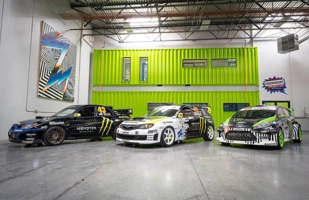ケン・ブロックのインスタグラム：「Which one of my first three Gymkhana cars is your favorite?」