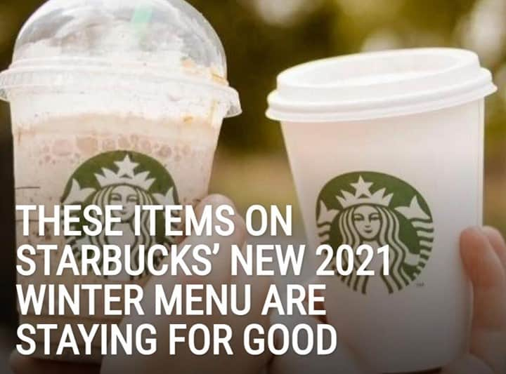 Alternative Pressさんのインスタグラム写真 - (Alternative PressInstagram)「@Starbucks is crafting up some new sweet treats for its winter 2021 menu including these items that are staying around for good⁠ LINK IN BIO⁠ .⁠ .⁠ .⁠ #starbucks #2021winter #starbucks2021 #altpress #alternativepress」1月10日 0時01分 - altpress