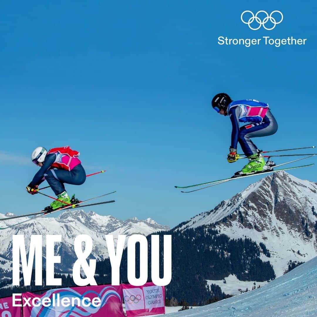 オリンピックさんのインスタグラム写真 - (オリンピックInstagram)「Don’t be afraid to be the very best you can be.   Alvaro Romero 🇪🇸 and Jannes Debertol 🇮🇹 in action during the Team Ski-Snowboard Cross at Lausanne 2020.  #StrongerTogether #Lausanne2020 #Excellence」1月10日 0時05分 - olympics