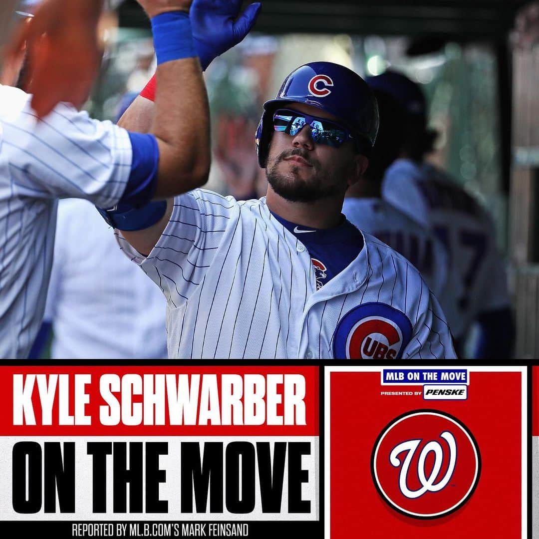 MLBさんのインスタグラム写真 - (MLBInstagram)「Nationals, OF Kyle Schwarber agree to 1-year deal, pending physical, Mark Feinsand reports.」1月10日 1時04分 - mlb