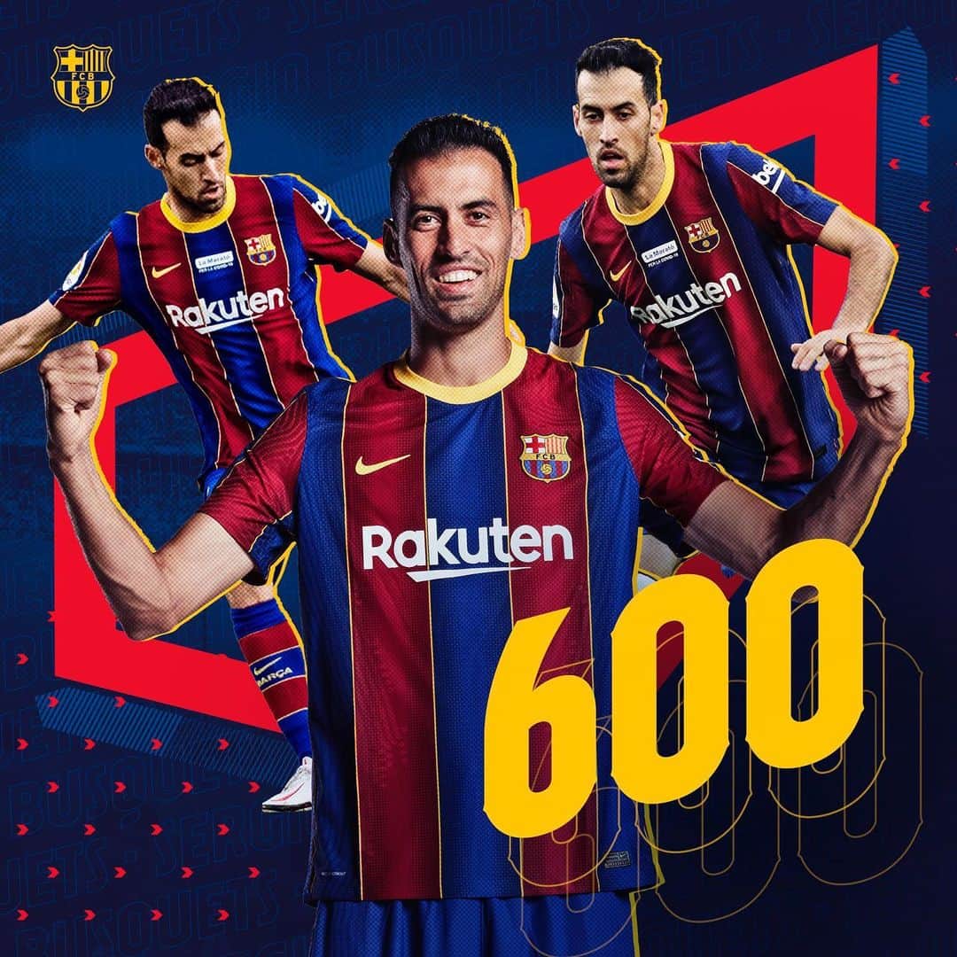 FCバルセロナさんのインスタグラム写真 - (FCバルセロナInstagram)「💙❤️ @5sergiob will play his 600th game for Barça 🙌 💙❤️ ¡Felicidades, Sergio! Felicitats! 😊」1月10日 1時27分 - fcbarcelona