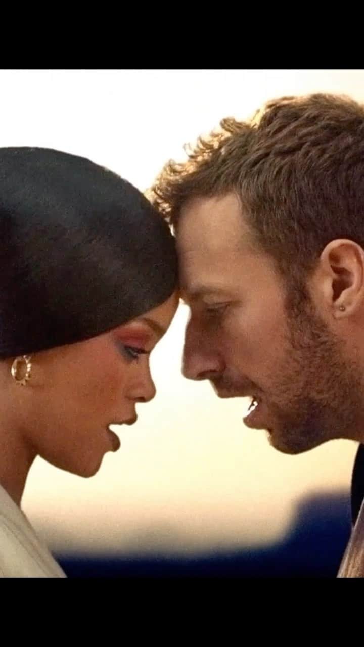 Coldplayのインスタグラム：「I could have been a princess, you'd be a king…  @badgalriri #PrincessOfChina #Coldplay」