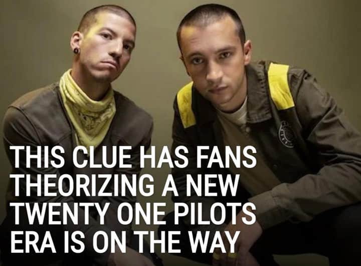 Alternative Pressさんのインスタグラム写真 - (Alternative PressInstagram)「Some fans are convinced @twentyonepilots are teasing the arrival of their next era with this new clue ⁠ LINK IN BIO⁠ .⁠ .⁠ .⁠ #twentyonepilots #twentyønepiløts #joshdun #tylerjoseph #altpress #alternativepress」1月10日 2時02分 - altpress