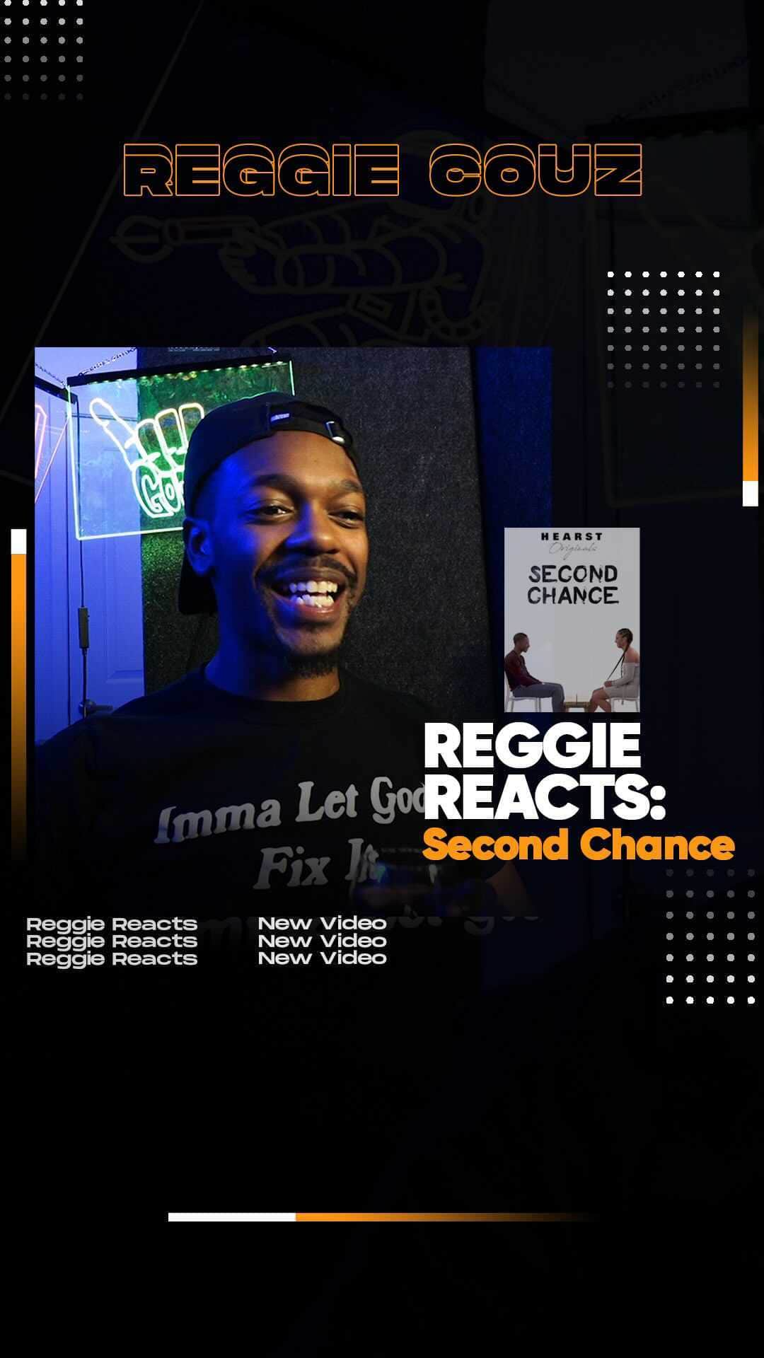 Reggie COUZのインスタグラム：「Second chance w/ @alysha.lavere and @koach__   Happy New Year guys! Today I am back with another Reggie Reacts. Let me know your thoughts on if she should have got a second chance in the comments below!   Follow Second Chance on Snapchat: https://www.snapchat.com/discover/Second-Chance/5140861606  DON'T FORGET to follow my Instagram @Reggiecouz」