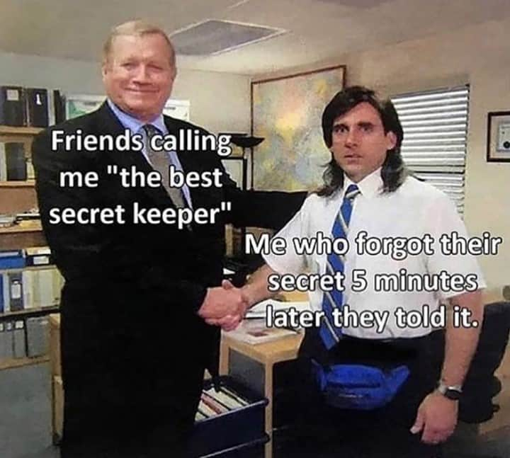 9GAGさんのインスタグラム写真 - (9GAGInstagram)「Your secrets are safe with me⠀ #9gag #theoffice」1月10日 4時00分 - 9gag