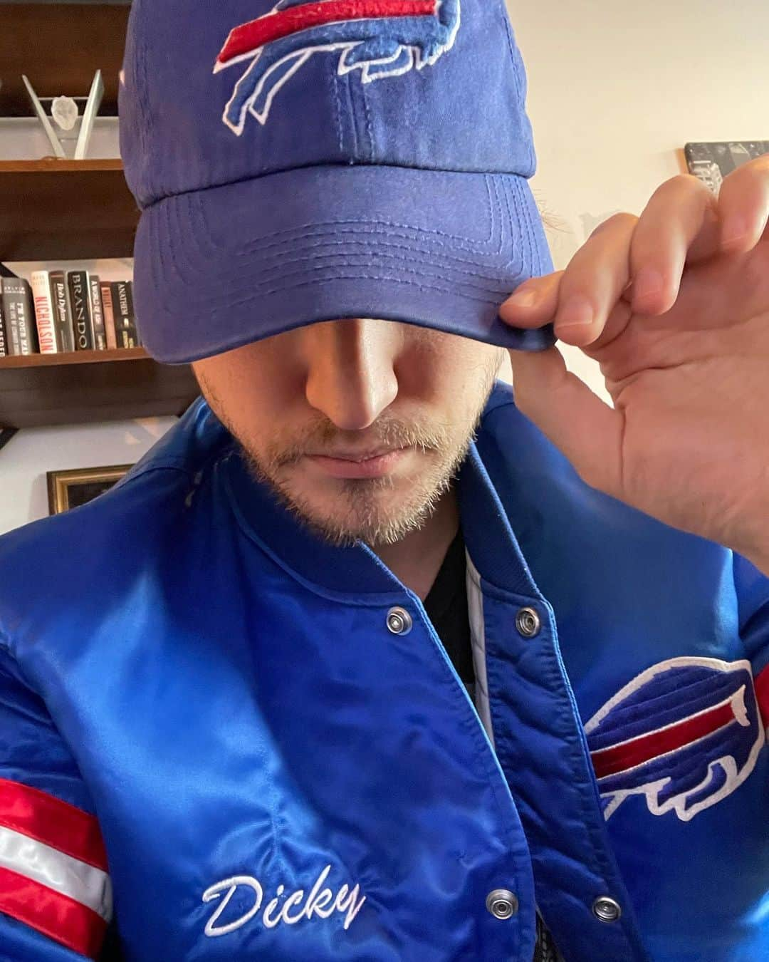 リチャード・ハーモンのインスタグラム：「Playoffs. #GoBills #billsmafia @buffalobills」