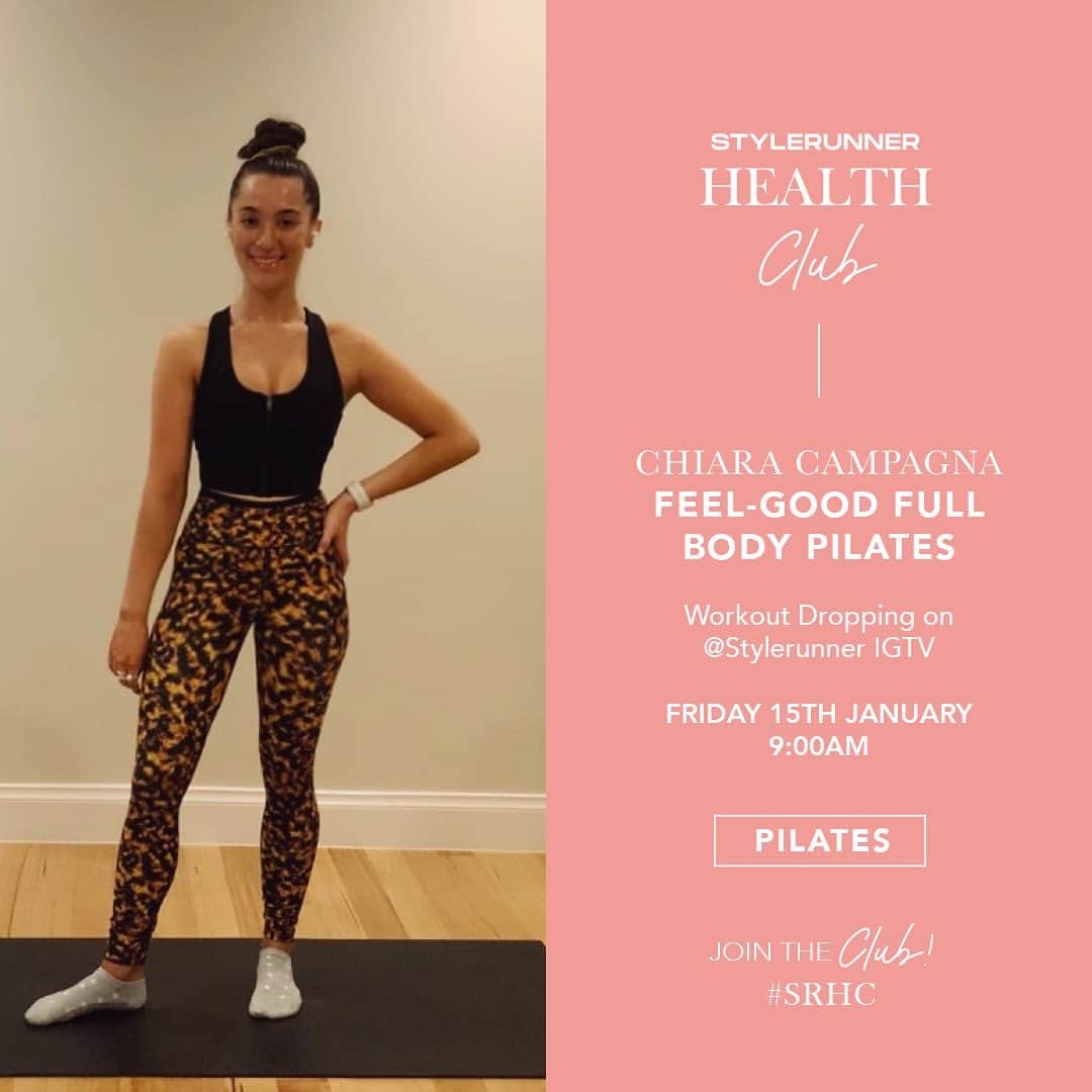 STYLERUNNERさんのインスタグラム写真 - (STYLERUNNERInstagram)「Up next at Stylerunner Health Club: All new classes you do not want to miss! We’ve curated classes for the mind, body and spirit to get you moving, keep you motivated and learn new skills!   MONDAY 5:00am AEST get your body moving with @hannahemmerson as she takes you through a Pilates Sculpt session  WEDNESDAY 5:00pm AEST sweat it out with @lauren_jords as she takes you through a Bodyweight HITT session  FRIDAY 9:00am AEST start your morning with movement and join @cc_pilates for a Feel Good Full Body Pilates session   #SRHC」1月10日 17時05分 - stylerunner