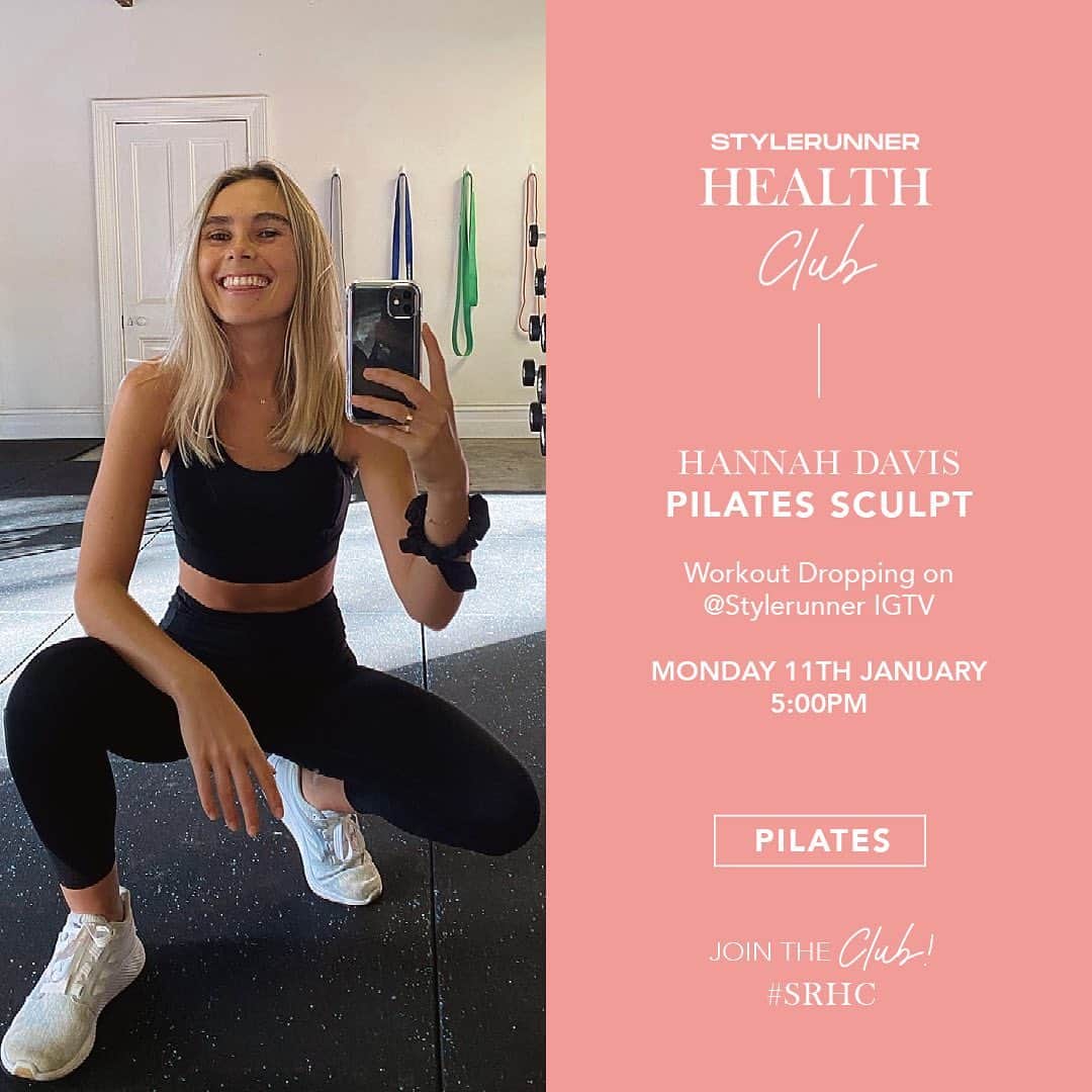 STYLERUNNERさんのインスタグラム写真 - (STYLERUNNERInstagram)「Up next at Stylerunner Health Club: All new classes you do not want to miss! We’ve curated classes for the mind, body and spirit to get you moving, keep you motivated and learn new skills!   MONDAY 5:00am AEST get your body moving with @hannahemmerson as she takes you through a Pilates Sculpt session  WEDNESDAY 5:00pm AEST sweat it out with @lauren_jords as she takes you through a Bodyweight HITT session  FRIDAY 9:00am AEST start your morning with movement and join @cc_pilates for a Feel Good Full Body Pilates session   #SRHC」1月10日 17時05分 - stylerunner