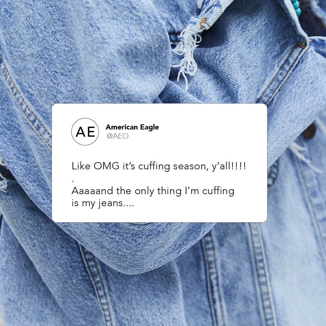 American Eagleのインスタグラム：「Where all our single people at? 👋」