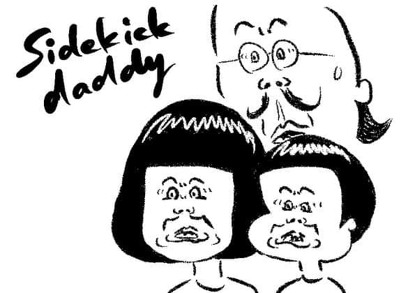 ケイタイモさんのインスタグラム写真 - (ケイタイモInstagram)「2021/1/10 Sidekick  daddy #sidekickdaddy #comic #comics #instacomic #instacomics #familycomic #familycomics #webcomic #webcomics #parenting #family5 #japan」1月10日 12時54分 - k_e_i_t_a_i_m_o