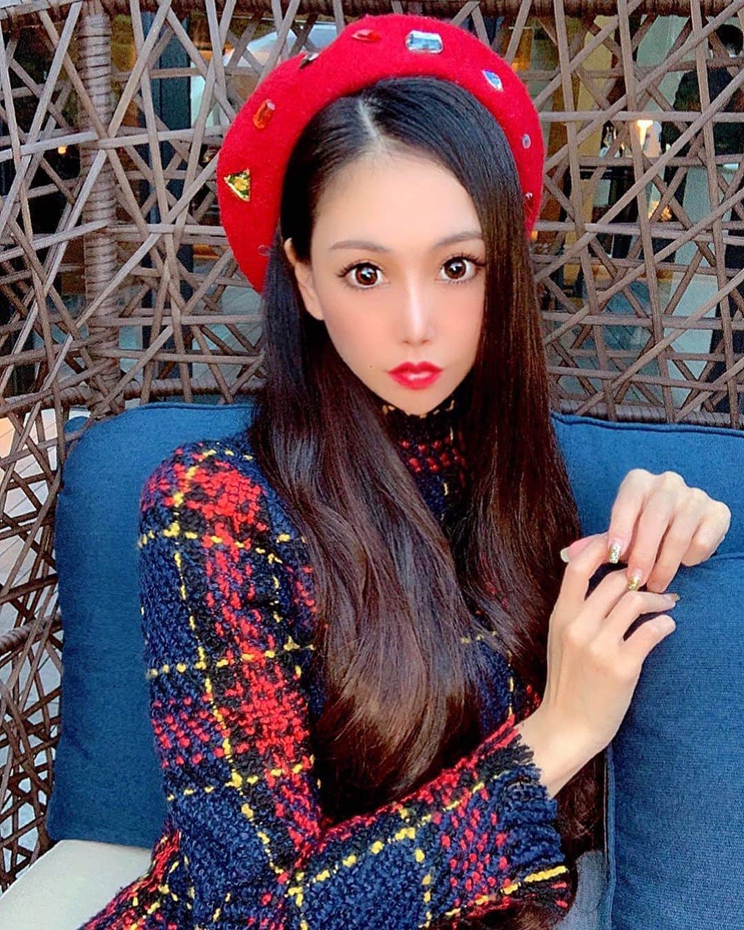 百合華さんのインスタグラム写真 - (百合華Instagram)「Today is a happy Sunday to meet dear ones 🍓🍓🍓」1月10日 12時51分 - yurika.lovelily
