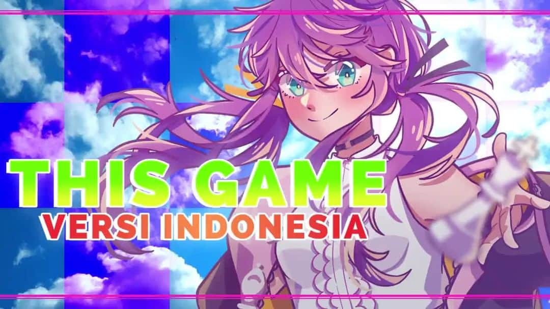 れいちのインスタグラム：「Inilah kenyataan nya, no! nO! NO!! GAME!!! NO!!!! LIFE!!!!!⠀ ⠀ New Indonesian cover after, what, 3~4 years? 😂  Either way, link to my channel in the description as usual! ⠀ ⠀ #cover #anime #ngnl」