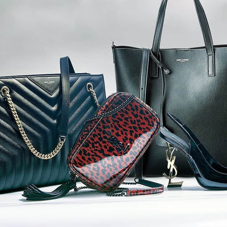 GILTのインスタグラム：「A little luxury goes a long way. Tap to shop #SaintLaurent.」
