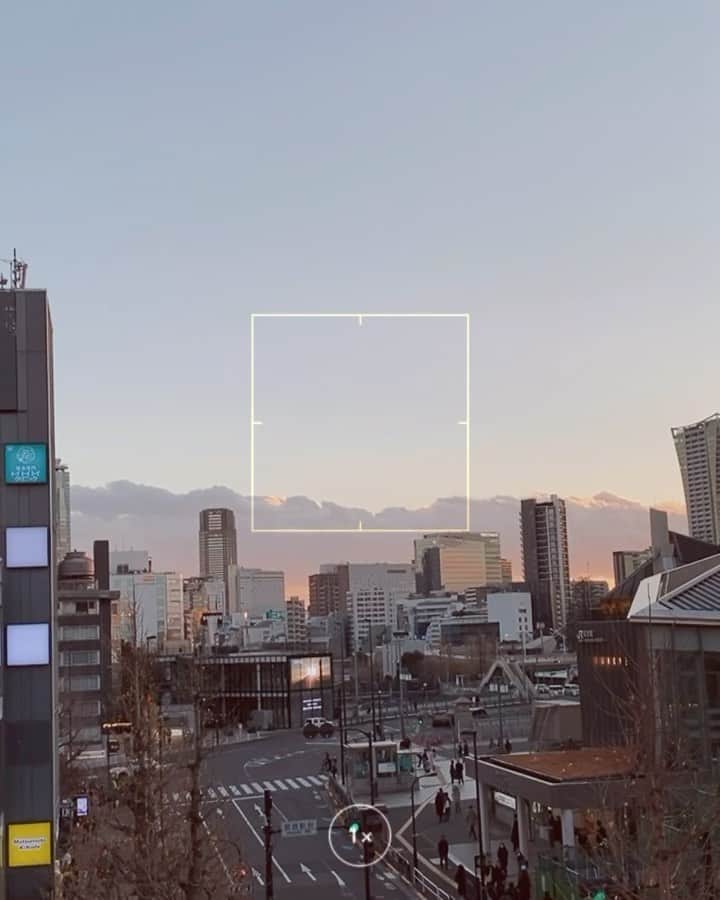 渥美友里恵のインスタグラム：「🌇﻿ ﻿ 大晦日の空〜綺麗だった﻿✨ 今度はタイムプラス使いたいな🤔﻿」