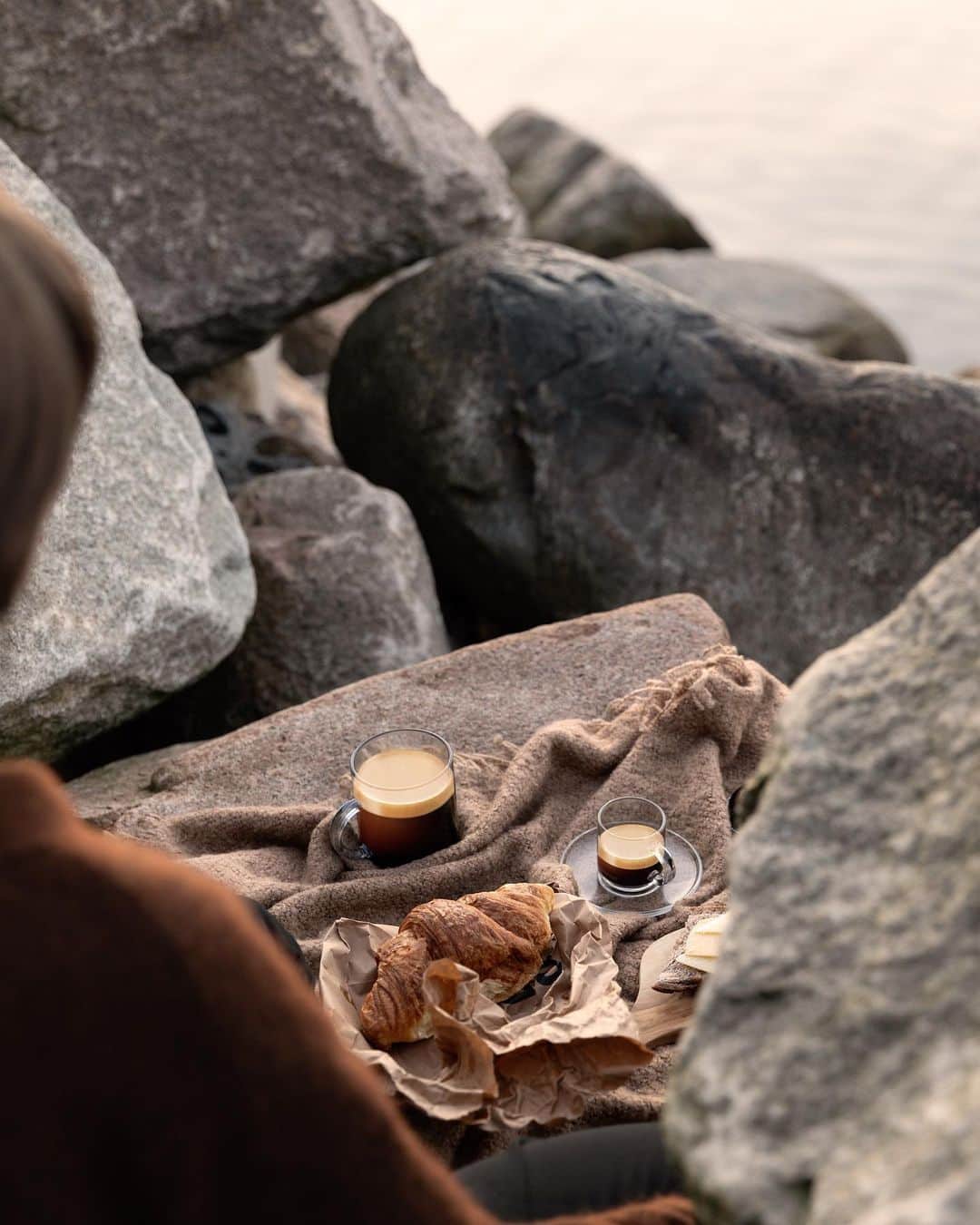 Nespressoのインスタグラム：「Enjoying your #Nespressomoments in unique scenery. Wherever you are headed, take your favourite coffee along.  Which coffee will you choose?   #Nespresso #Nespressomoments #Vertuo」