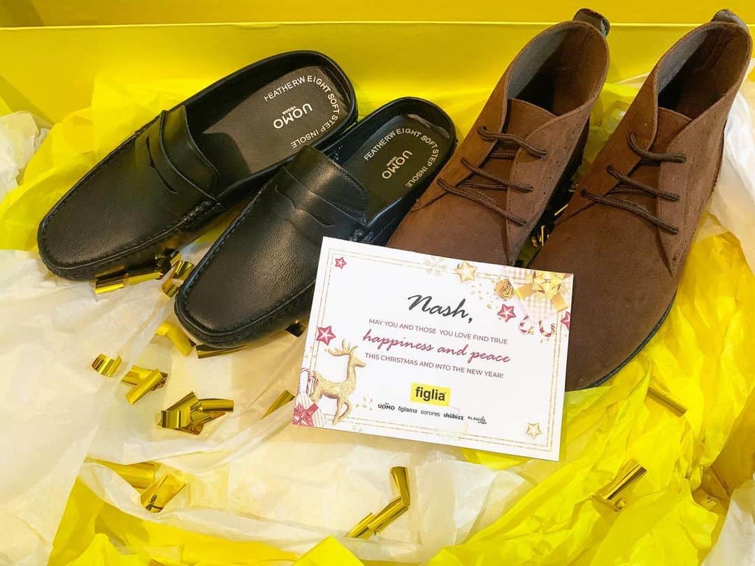 Nash Aguasのインスタグラム：「Thank you @figliauomo for these!#dressshoes」