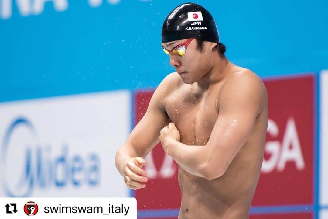 中村克のインスタグラム：「@swimswamnews @swimswam_italy」
